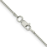 Load image into Gallery viewer, Sterling Silver 1.25mm Box Chain
