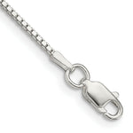 Load image into Gallery viewer, Sterling Silver 1.25mm Box Chain 7'' length
