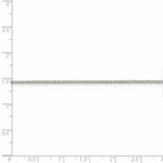 Load image into Gallery viewer, Sterling Silver Rhodium-plated 1.25mm Box Chain
