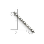 Load image into Gallery viewer, Sterling Silver Rhodium-plated 1.4mm Box Chain
