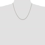 Load image into Gallery viewer, Sterling Silver Rhodium-plated 1.4mm Box Chain
