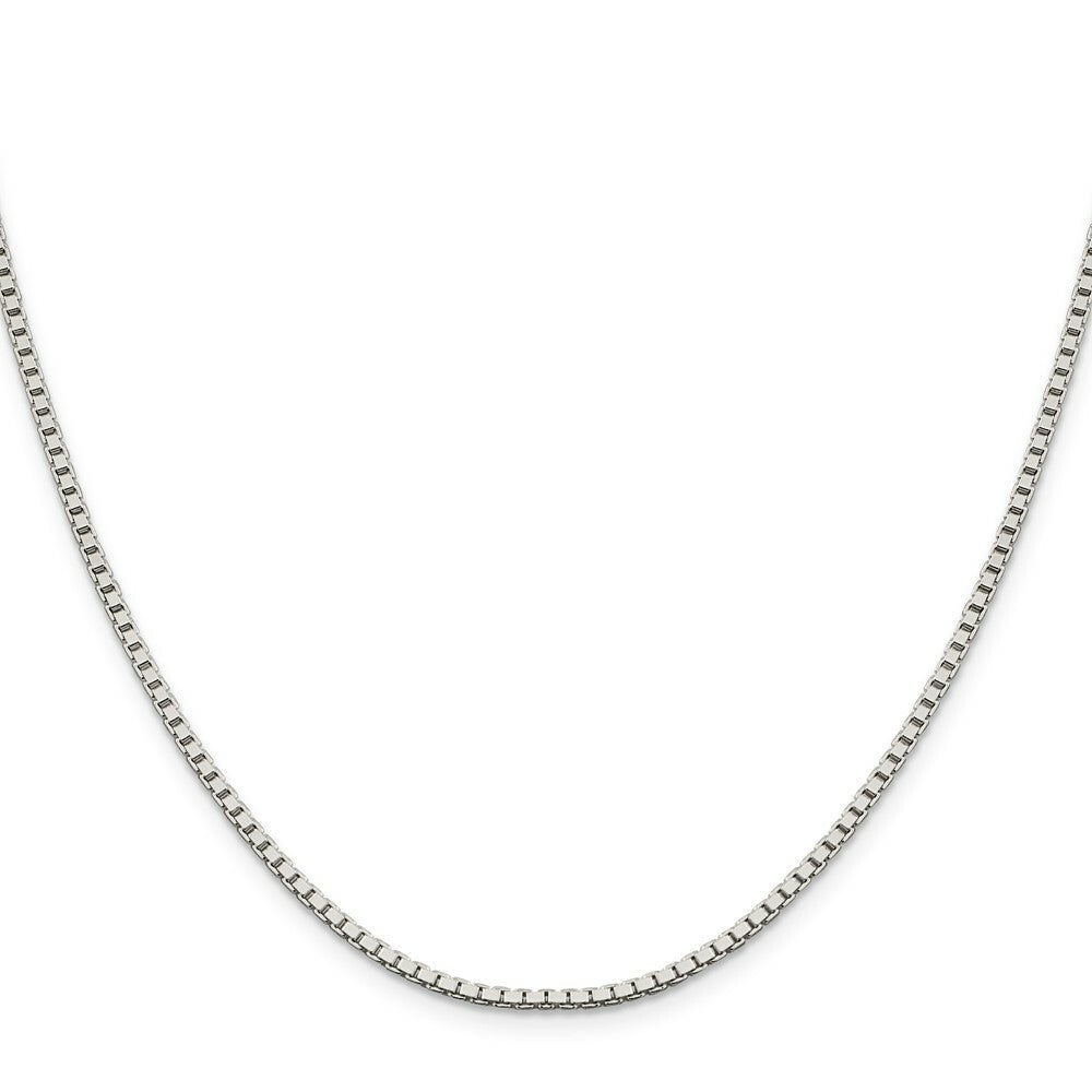 Sterling Silver 1.9mm Box Chain