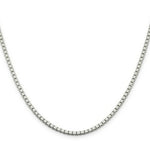 Load image into Gallery viewer, Sterling Silver 2.5mm Box Chain
