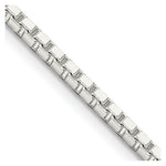 Load image into Gallery viewer, Sterling Silver 2.5mm Box Chain

