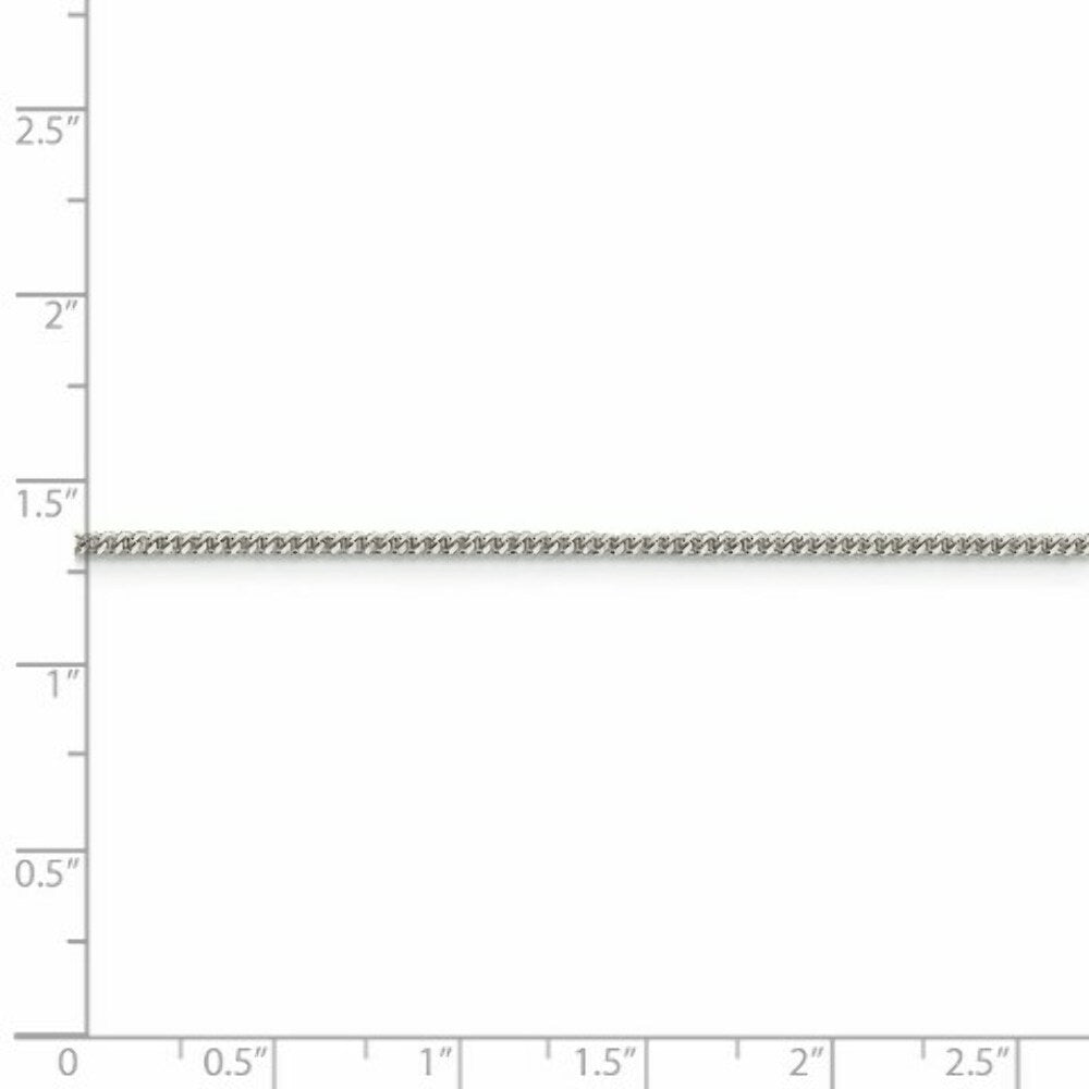 Sterling Silver 1.5mm Curb Chain
