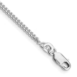 Load image into Gallery viewer, Sterling Silver Rhodium-plated 2mm Curb Chain
