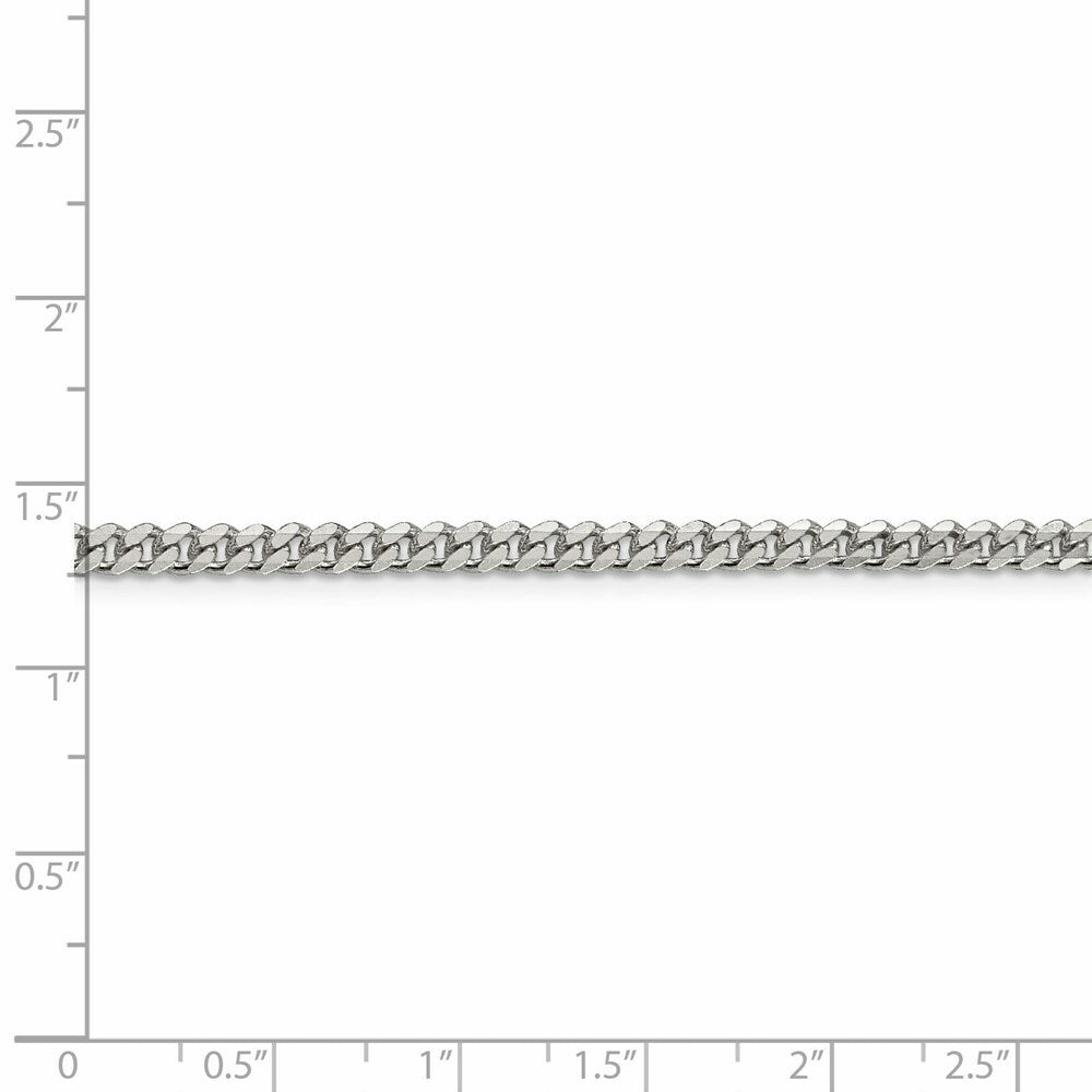 Sterling Silver 3.5mm Curb Chain
