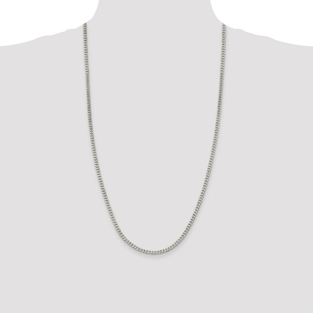 Sterling Silver 3.5mm Curb Chain