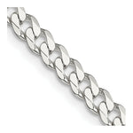 Load image into Gallery viewer, Sterling Silver 4.5mm Curb Chain

