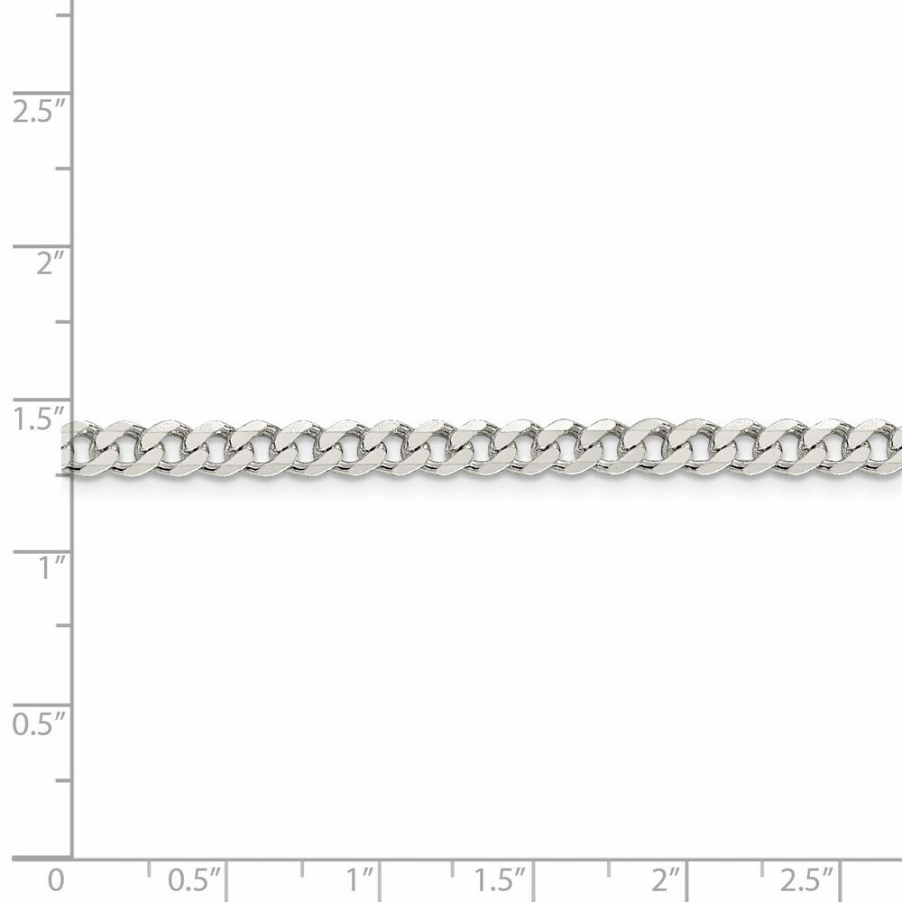 Sterling Silver 4.5mm Curb Chain