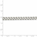 Load image into Gallery viewer, Sterling Silver 7mm Curb Chain
