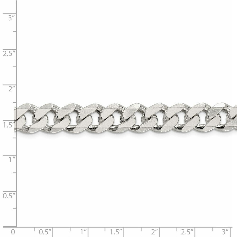 Sterling Silver 11mm Curb Chain