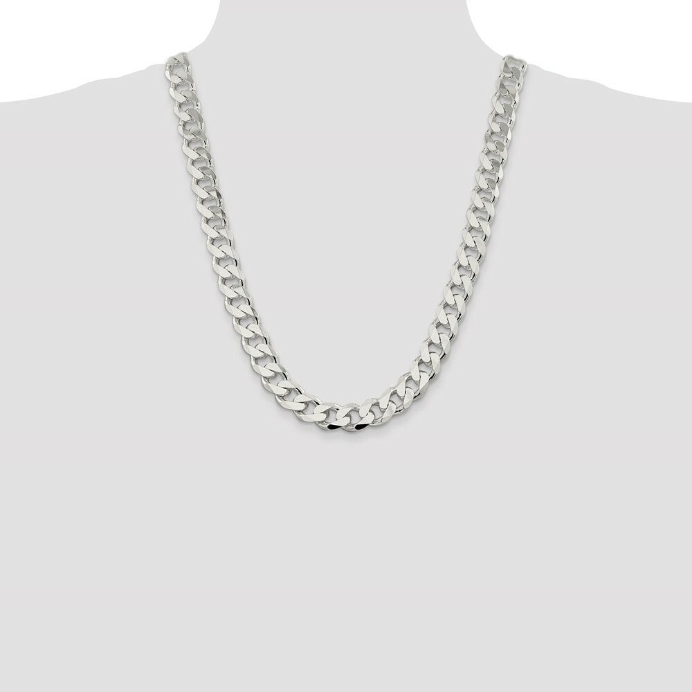 Sterling Silver 13mm Curb Chain