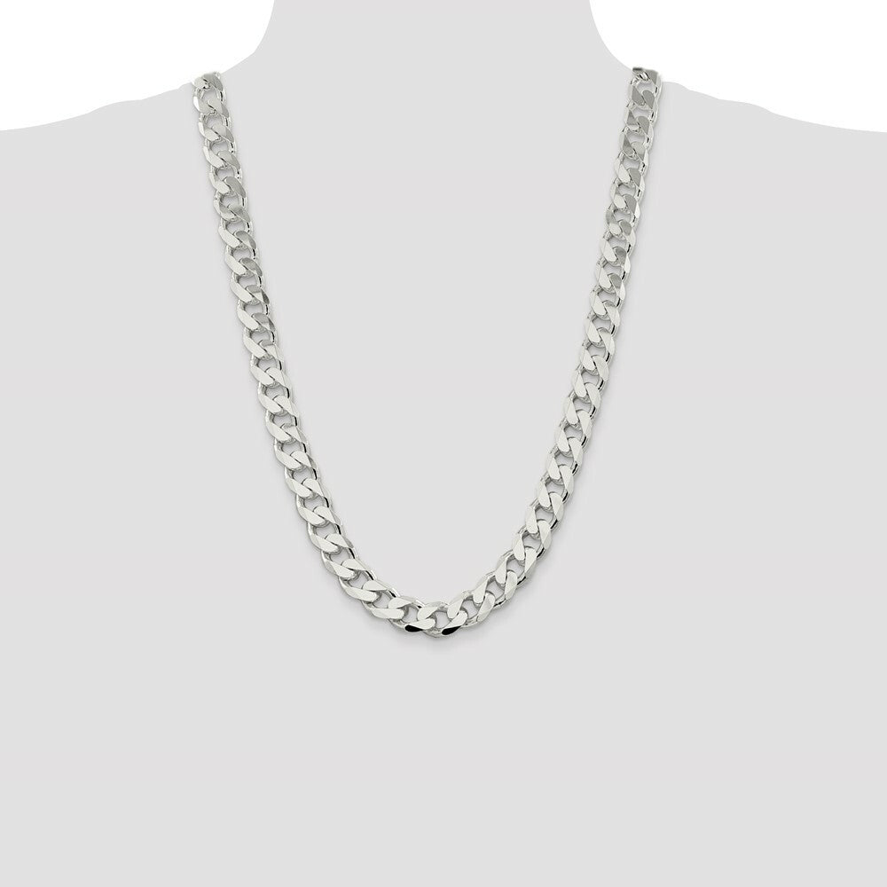 Sterling Silver 13mm Curb Chain