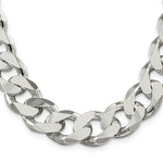 Load image into Gallery viewer, Sterling Silver 16.25mm Curb Chain
