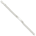 Load image into Gallery viewer, Sterling Silver Curb ID Bracelet 8'' length
