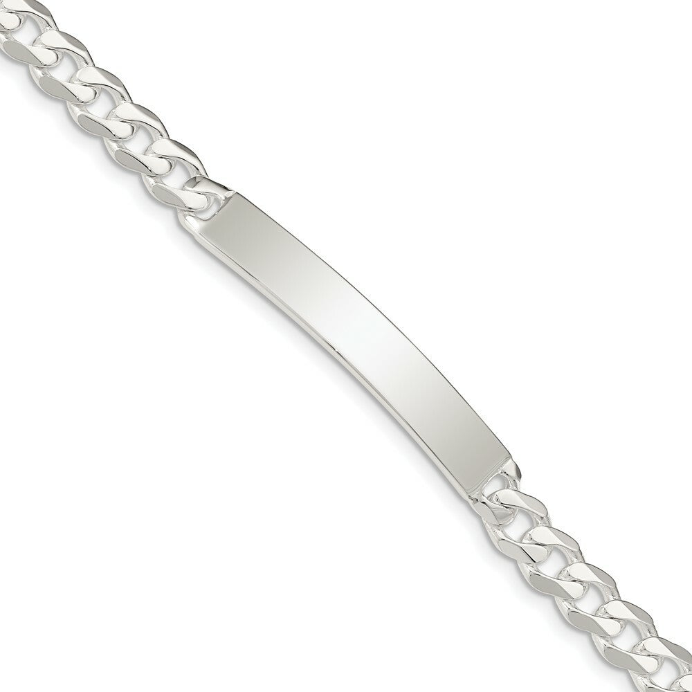 Sterling Silver Curb ID Bracelet 8'' length