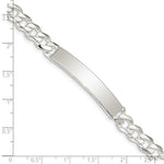 Load image into Gallery viewer, Sterling Silver Curb ID Bracelet 8'' length

