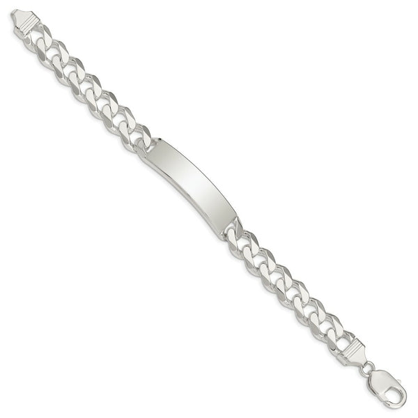 Sterling Silver Curb ID Bracelet 8'' length