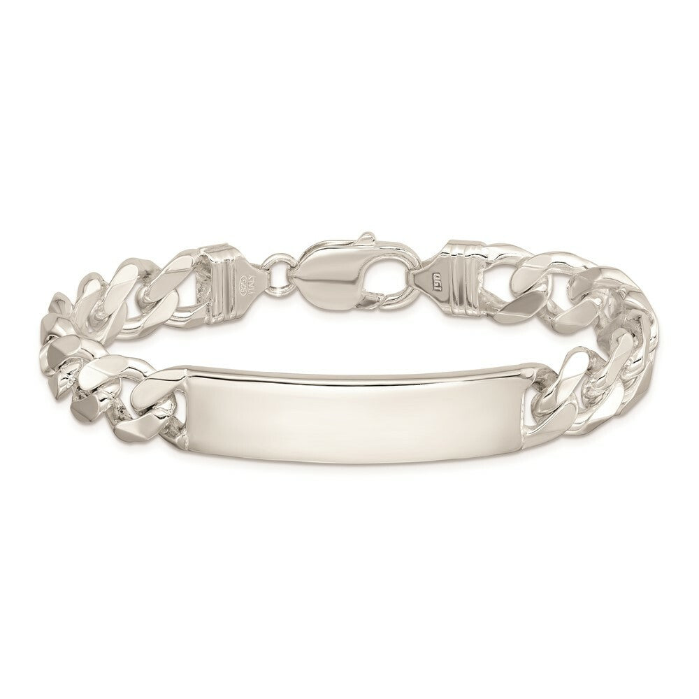 Sterling Silver Curb ID Bracelet 8'' length