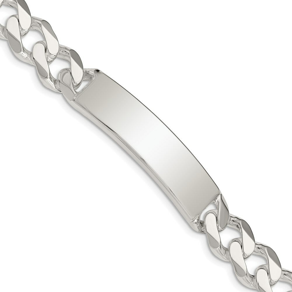 Sterling Silver Curb ID Bracelet 8'' length