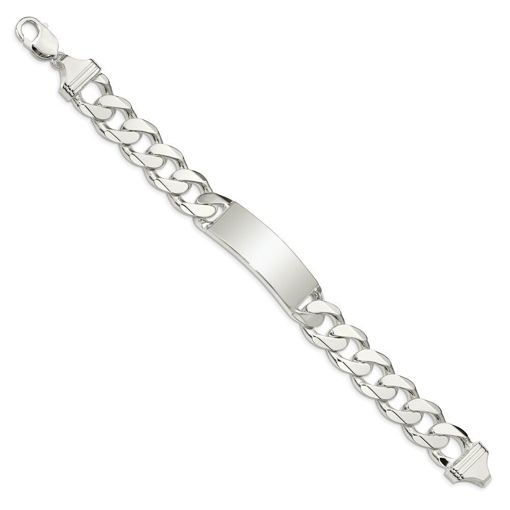 Sterling Silver Curb ID Bracelet 8.5'' length