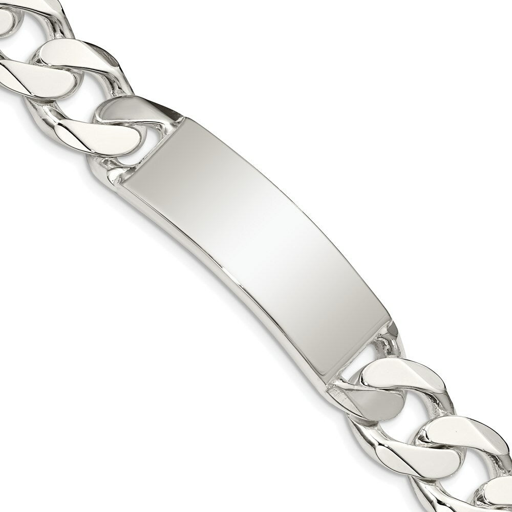 Sterling Silver Curb ID Bracelet 8.5'' length