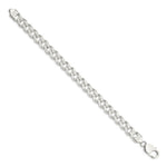 Load image into Gallery viewer, Sterling Silver 9.15mm Pav? Curb Chain
