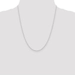 Load image into Gallery viewer, Sterling Silver 1.25mm Cable Chain
