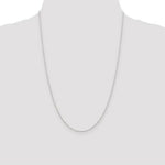 Load image into Gallery viewer, Sterling Silver Rhodium-plated 1.25mm Cable Chain
