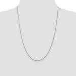 Load image into Gallery viewer, Sterling Silver Rhodium-plated 1.95mm Cable Chain
