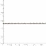 Load image into Gallery viewer, Sterling Silver 1.5mm Diamond-cut Rope Chain 16'' length
