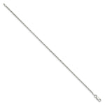 Load image into Gallery viewer, Sterling Silver 1.7mm Diamond-cut Rope Chain 7'' length
