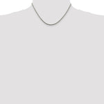 Load image into Gallery viewer, Sterling Silver 2.25mm Diamond-cut Rope Chain 16'' length
