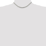 Load image into Gallery viewer, Sterling Silver Polished Twisted Rope 3mm Necklace 16'' length
