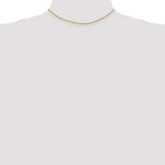 Load image into Gallery viewer, 14K Yellow Gold 1.85mm Diamond-cut Quadruple Rope Chain Necklace  Length 14'' inches
