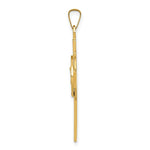 Load image into Gallery viewer, 14K Yellow Gold Cross w/St. Michael Medal Pendant

