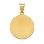 Load image into Gallery viewer, 14K Yellow Gold Saint Anthony Medal Pendant
