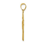 Load image into Gallery viewer, 14K Yellow Gold Four-Way Medal Pendant
