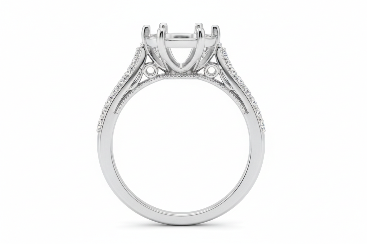 ring mounting for diamond