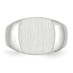 Load image into Gallery viewer, Solid Closed Back Mens Square Top Signet Ring Custom Personalized with Free Engraving Available of Initials or Monogram in Solid 14K Yellow Gold
