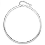 Load image into Gallery viewer, Sterling Silver and 14k Gold-plated 3mm Reversible Cubetto Necklace 16'' length
