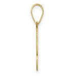 Load image into Gallery viewer, 14K Yellow Gold Polished Script Number 2 Pendant
