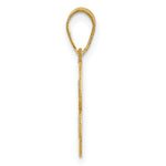 Load image into Gallery viewer, 14K Yellow Gold Polished Script Number 3 Pendant
