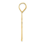 Load image into Gallery viewer, 14K Yellow Gold Polished Script Number 10 Pendant
