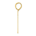 Load image into Gallery viewer, 14K Yellow Gold Polished Script Number 11 Pendant
