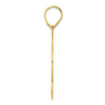 Load image into Gallery viewer, 14K Yellow Gold Polished Script Number 22 Pendant
