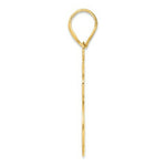 Load image into Gallery viewer, 14K Yellow Gold Polished Script Number 25 Pendant
