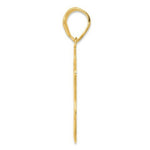 Load image into Gallery viewer, 14K Yellow Gold Polished Script Number 26 Pendant
