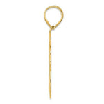 Load image into Gallery viewer, 14K Yellow Gold Polished Script Number 28 Pendant
